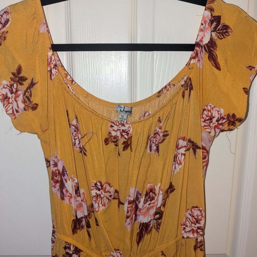 J for Justify HiLow Romper Dress, XL